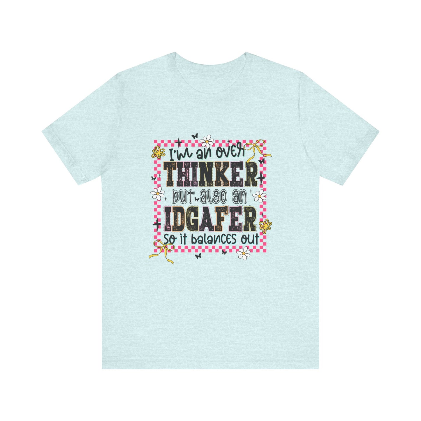 Whimsical Thinker Tee - Funny Graphic T-Shirt, Perfect Gift for Friends, Casual Wear, Birthday Gift, Everyday Comfort