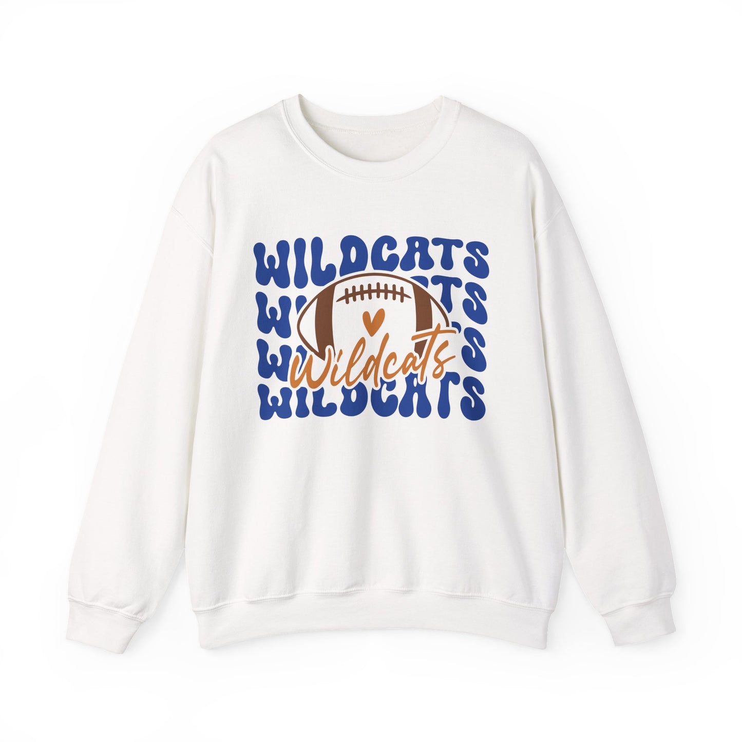 Wildcats Crewneck Sweatshirt, Cozy Sportswear for Fans, Unisex Casual Outfit, Perfect for Game Day or Gifting, Team Spirit Apparel