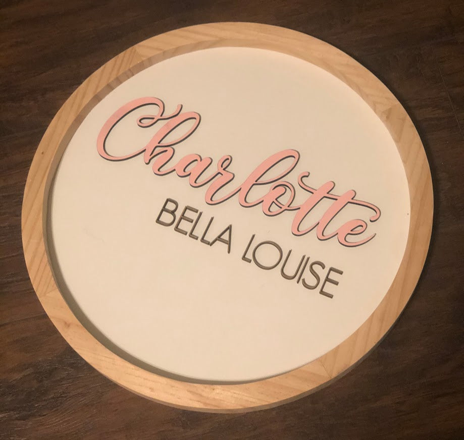 Custom Baby Round