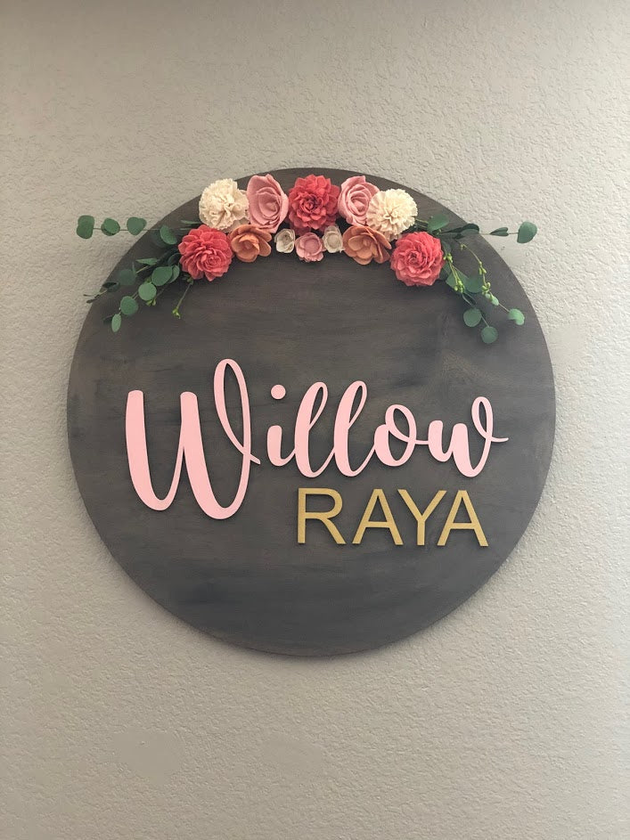 Custom Baby Round