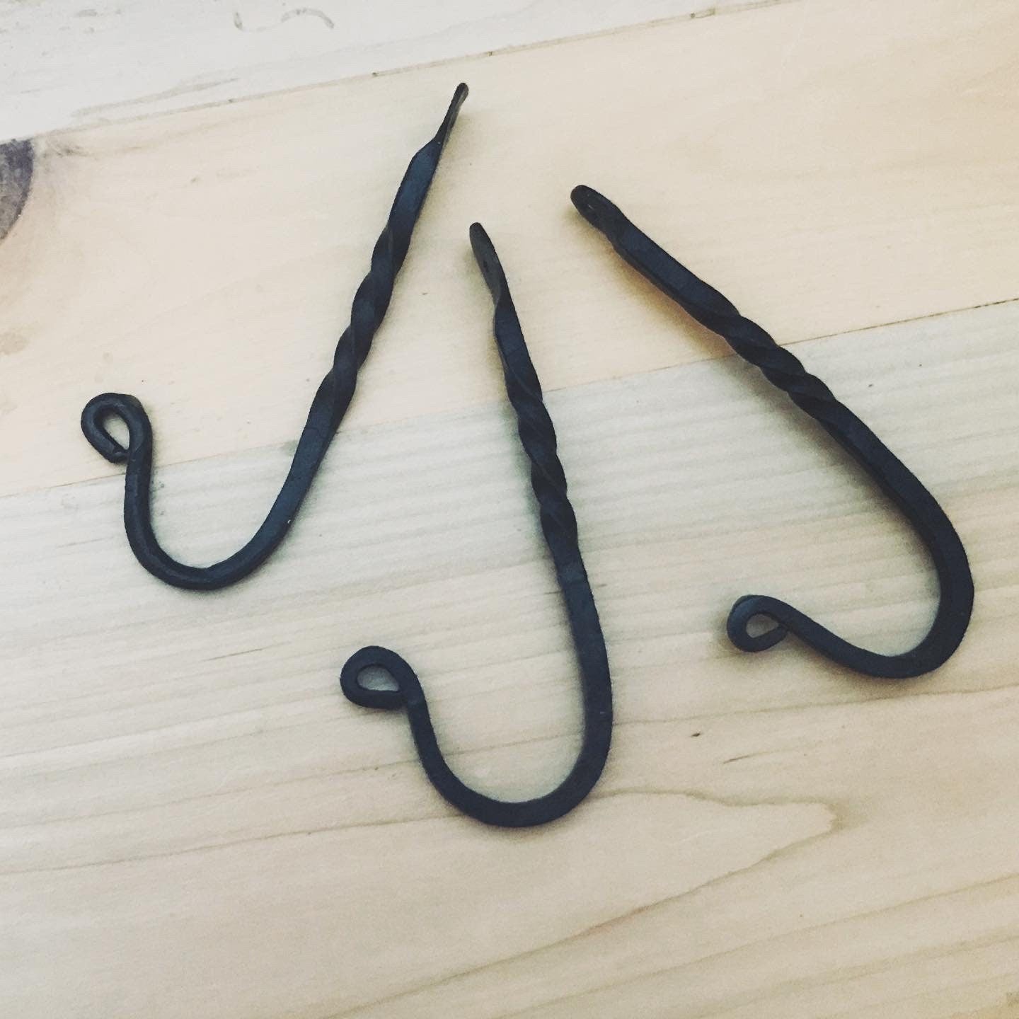 Hand Forged Hooks (6 Inch)
