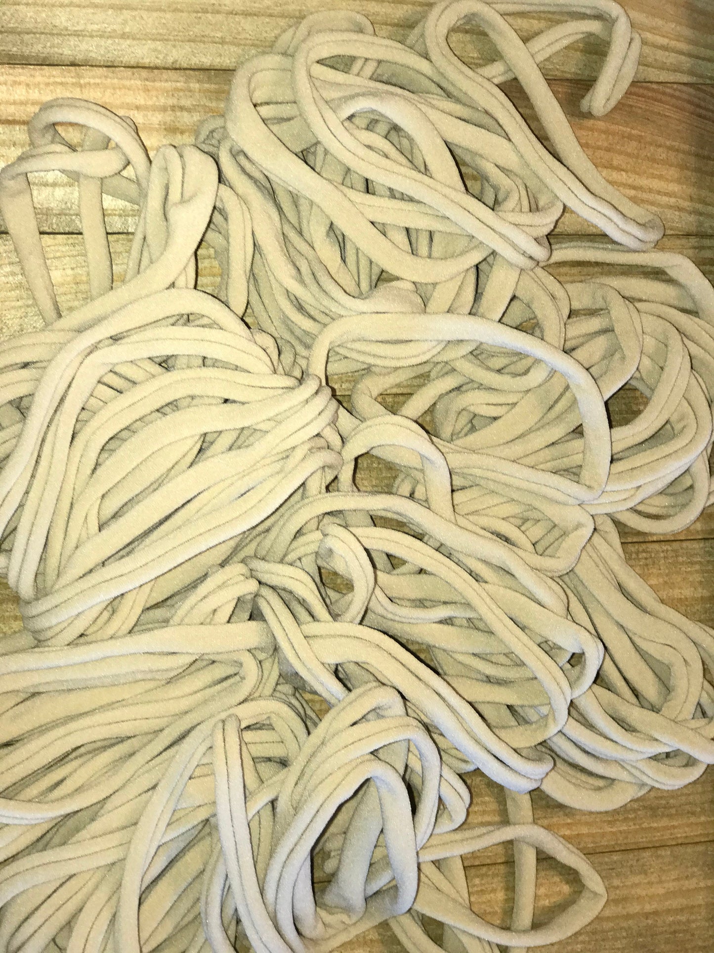 Soft, Amazing Nylon Headbands. Pack of Bands. Mixed Colors. Black and Nude. Perfect for Crafting