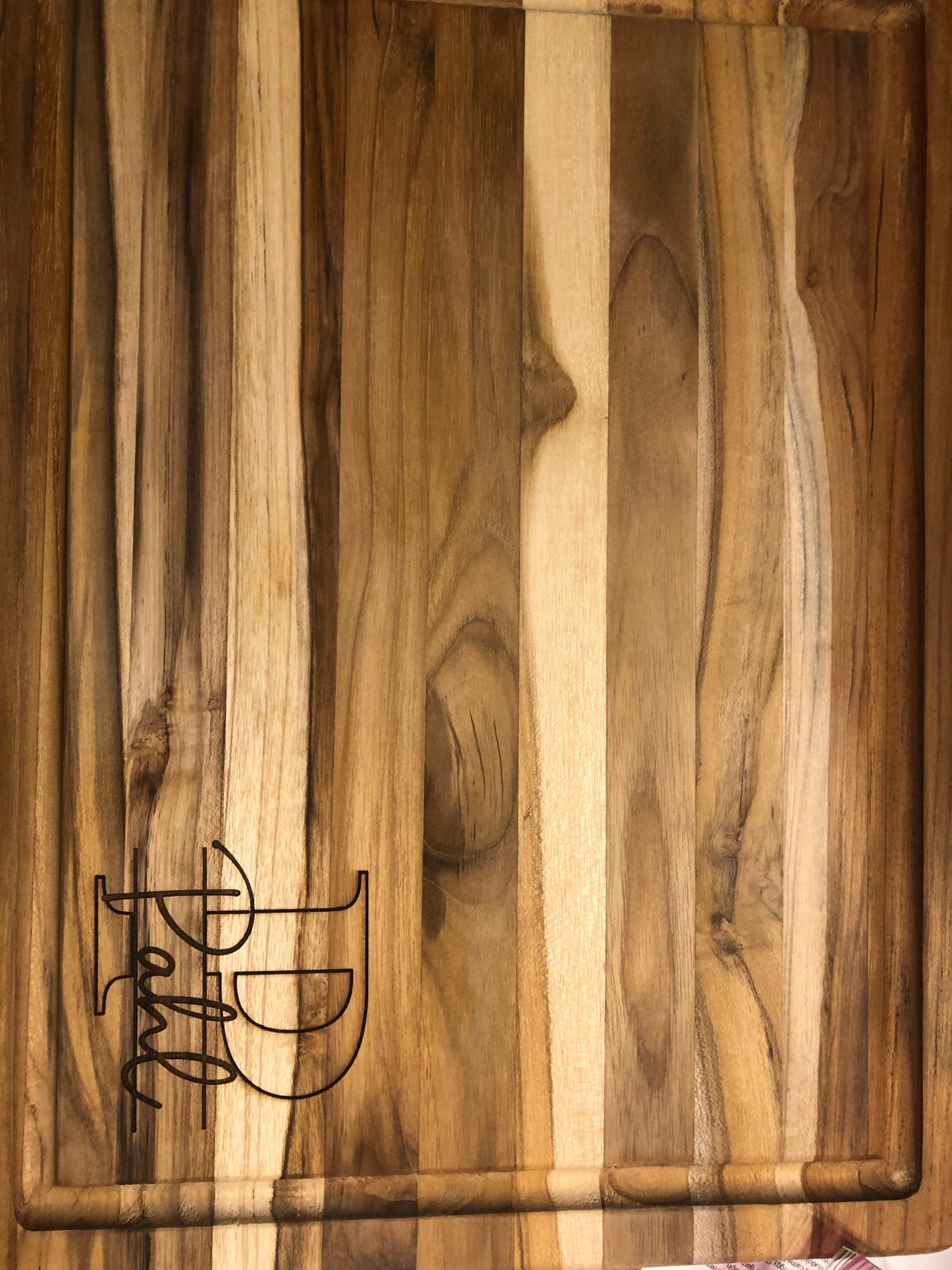 Large Teak Charcuterie Board