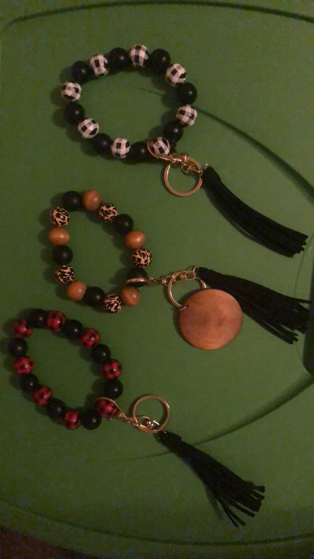 Custom stylish keychain bracelets