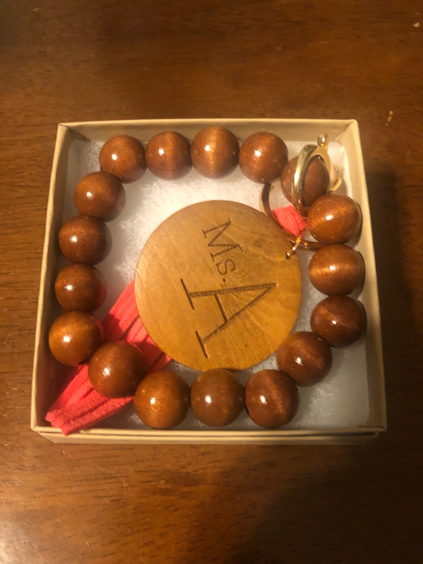 Custom stylish keychain bracelets