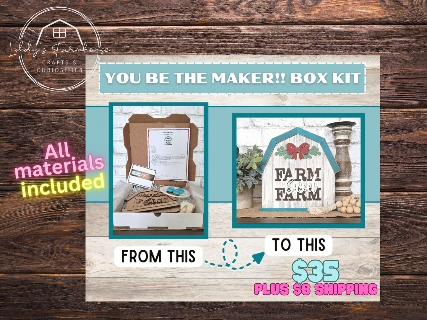 YOU BE THE MAKER - Farm Sweet Farm Box