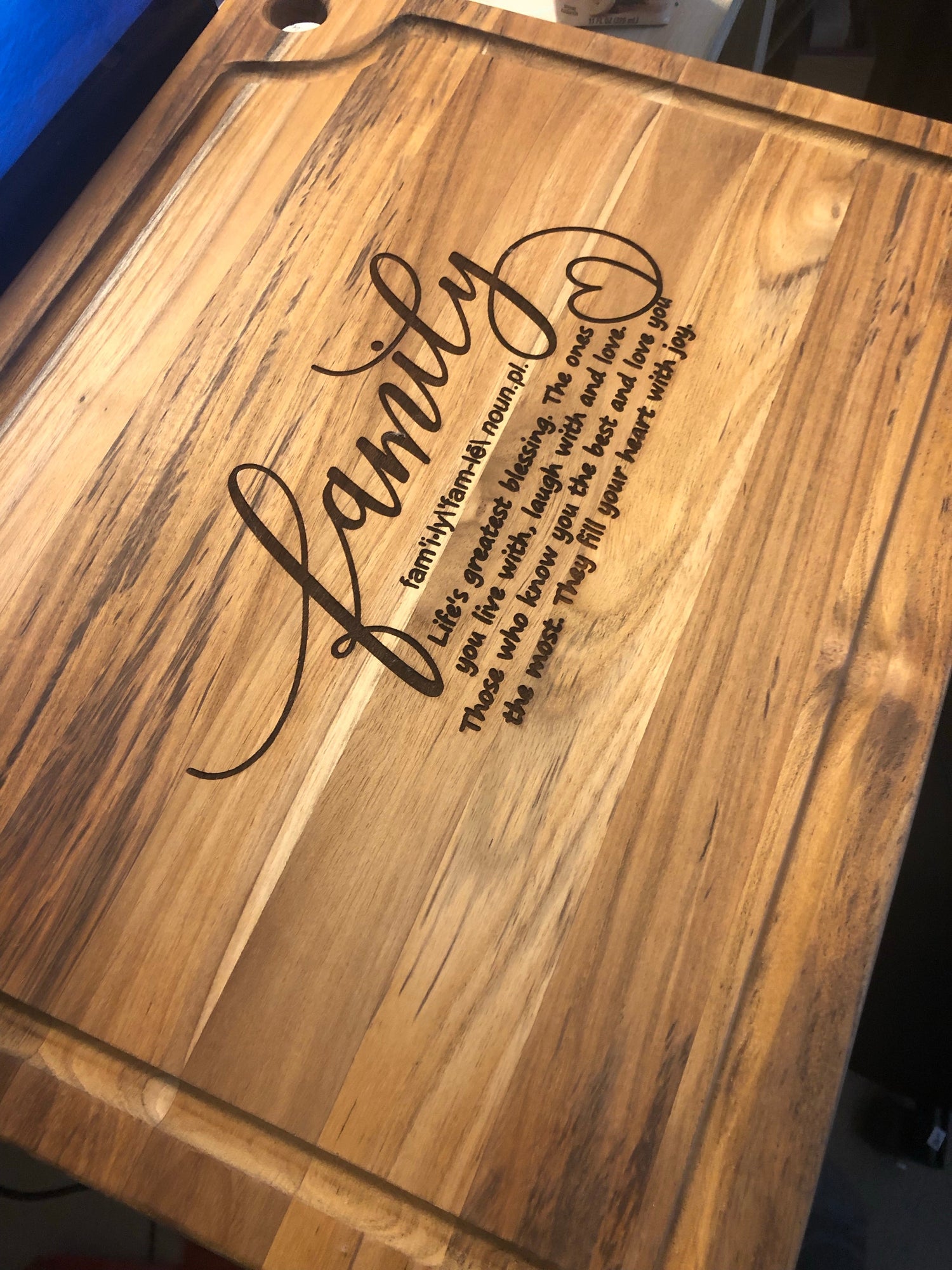 Charcuterie Plank Board - Blessed